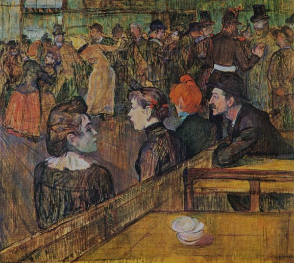 At the Moulin de la Galette 1889