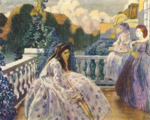 Three Ladies on the Terrace, 1903