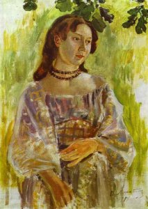 Young Girl with a Necklace, (study) 1904