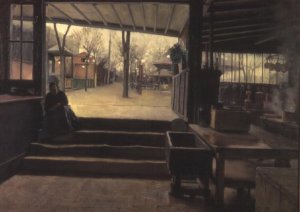 The Kitchen or the Laboratory of the Moulin de la Galette, Paris