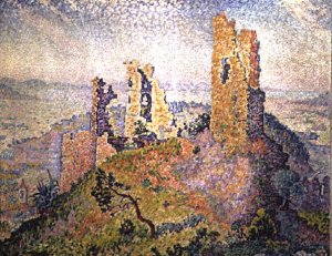 Landscape with a ruined castle