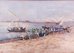 The Nile near Cairo, 1892