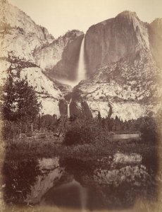 Yosemite Falls, USA, 1861-75