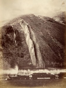 The Devils Slide, Union Pacific Railroad, Utah, 1880