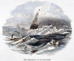 The Breaking Up of Ice-Floes, from Phenomena of Nature, 1849