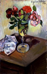 Roses in a Glass, 1926