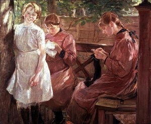 The Daughters of the Artist, 1896