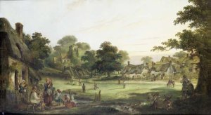 Village Cricket, c.1870