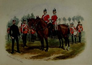 Second Volunteer Battalion, Royal Fusiliers, 1884