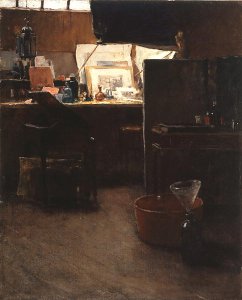 A Corner in an Etchers Studio, 1888