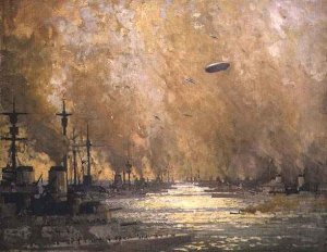 The German Fleet after Surrender, Firth of Forth, November 1918