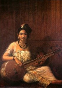 Lady with Veena