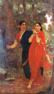 Droupathi and Simhika