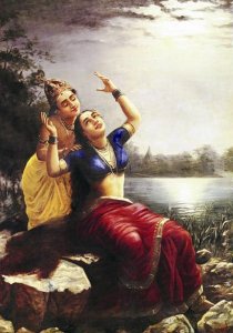 Radha and Madhava