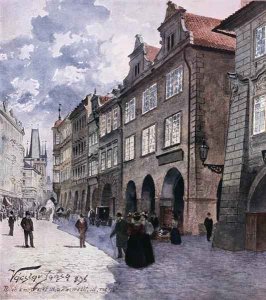 Ulice k Mostu Mala Strana Prague