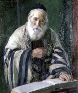 Rabbi Reading The Torah