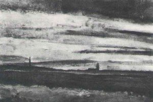 Landscape With A Church At Twilight