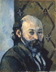 Copy After A Self Portrait By Cezanne