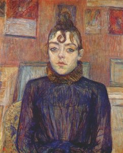 Lautrec Girl With Lovelock