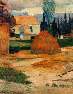 Haystack  Near Arles