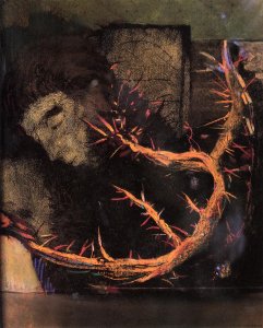 Christ With Red Thorns