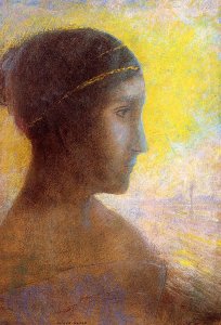 Head Of A Young Woman In Profile