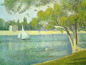 The Siene at la Grande Jatte 1888