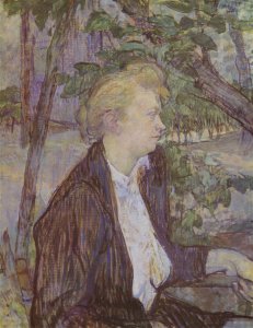 Woman In Garden