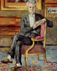 Portrait Of Victor Chocquet  Seated