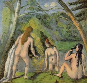 Three Bathers